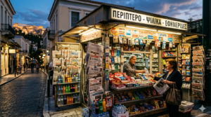 periptero kiosk athens